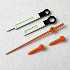 Jeu d'aiguilles blanc/orange