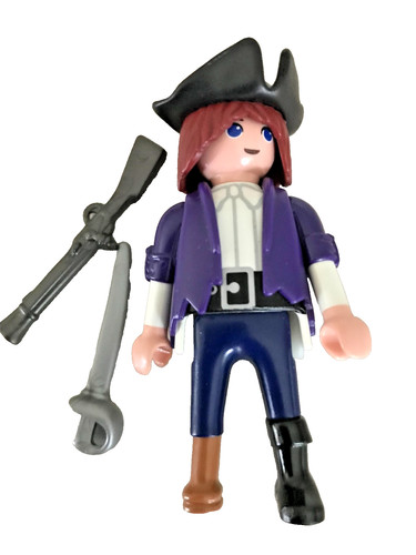 Playmobil pirate jambe bois - pirate,