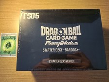 Dragon Ball Fusion World TCG Bardock Display (6x Decks) - FS05 Factory Sealed