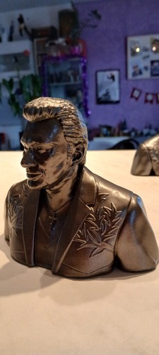 Johnny hallyday buste - johnny,