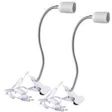 Lot de 2 lampes à pince