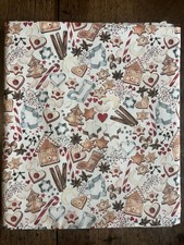 Coupon Tissus Acufactum Thème Noël Pain D’épices… 60 Cm X 150 Cm Comme Neuf