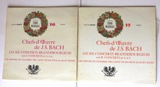 Deux disques lp - Bach -