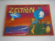 ANCIEN ALBUM PANINI LES AVENTURES ELECTRIQUE DE ZELTRON VINTAGE 1979 INCOMPLET