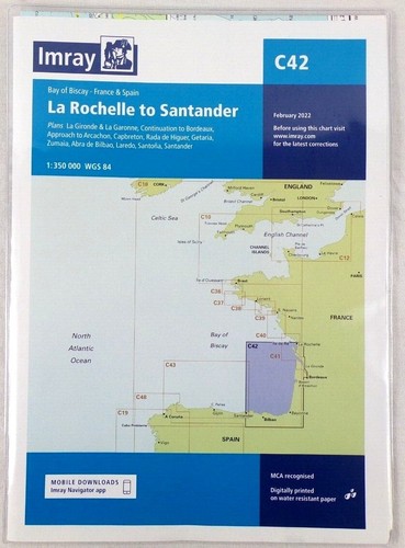 Carte marine imray - carte, golf
