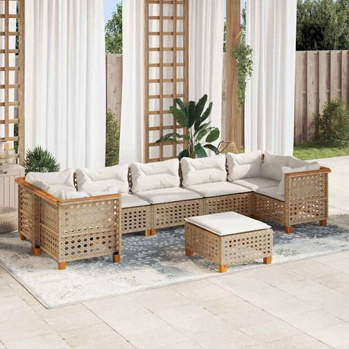 Salon jardin avec - de, coussins