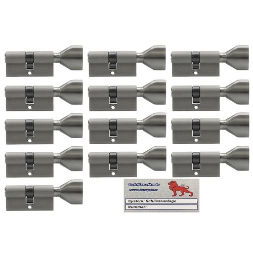 13x cylindres serrure knauf - 13x,