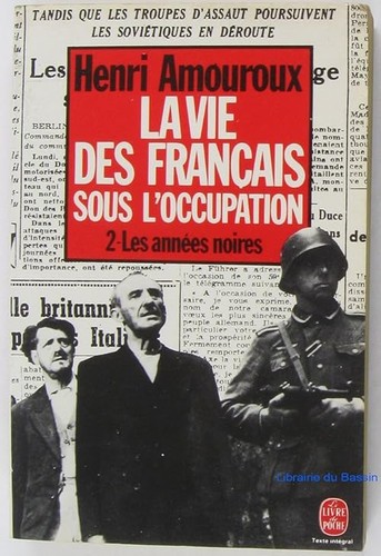 Vie des français sous - des,