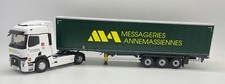 ELIGOR - Camion avec remorque des Messageries ANNEMASSIENNES – RENAULT T480 4...