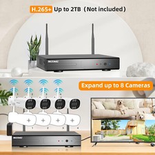 Caméra Extérieur Bullet Kit de Vidéo Surveillance Système complet