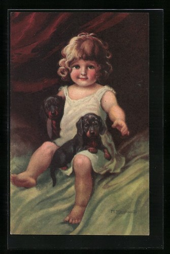 Carte postale artiste - carte,