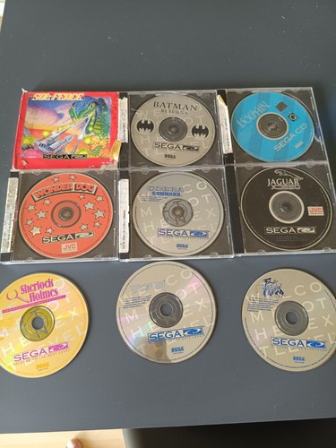 Sega méga lot de 6 - cd, ,méga