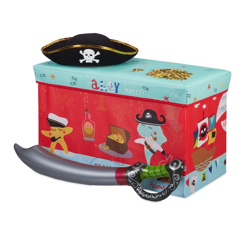 Coffre jouets enfants pouf - enfants,