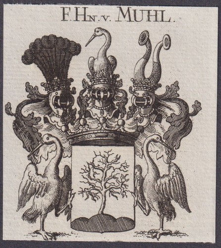 Muhl wappen blason adel - muhl,