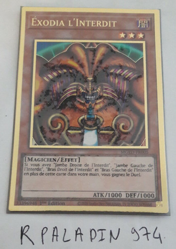 Yugioh exodia interdit - yugioh!, l'interdit