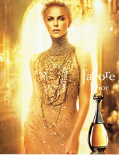Publicité Advertising 107   2011  Dior parfum J'Adore & Charlize Theron