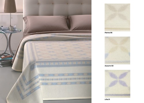 Couverture jacquard planté - jacquard,