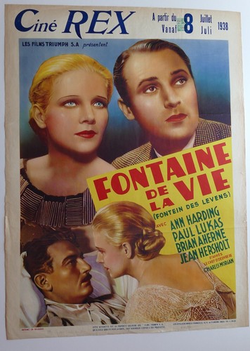 Fontaine vie ann harding - de, la