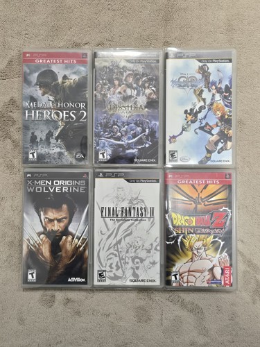 Psp game lot - cib, kingdom