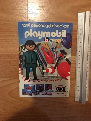 Rare catalogue playmobil gig - rare,