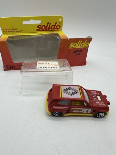 Solido renault maxi - solido, turbo