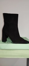 Bottes SALAMANDER en cuir noir
