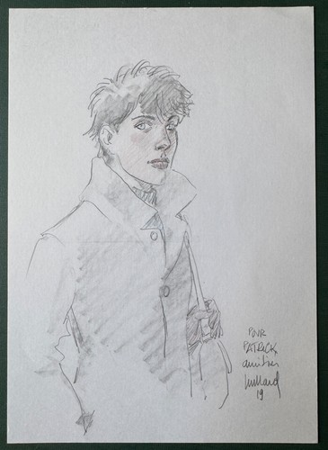 Dessin dedicace juillard - dedicace, "