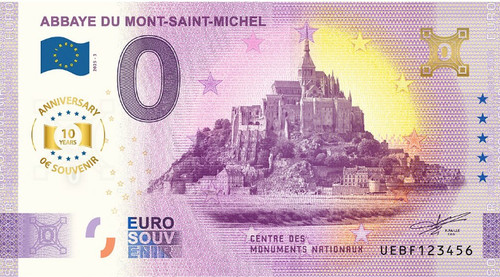 Billet souvenir 2025 - billet,