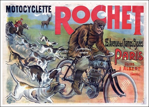 Moto rochet rf844 poster - rochet,