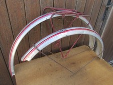 STYLL PAIRE GARDE BOUE ALU ANCIEN VELO RANDONNEUSE VILLE BICYCLE FENDERS 650