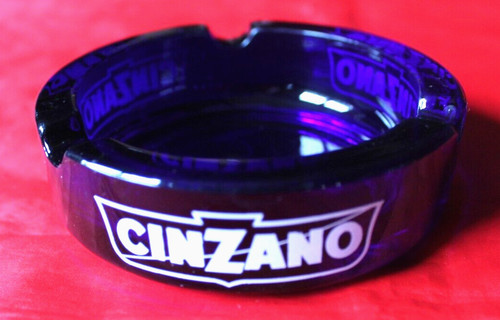 Cendrier verre cinzano - verre,