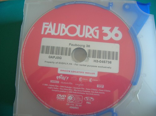 Dvd boitier slim faubourg - boitier, 36
