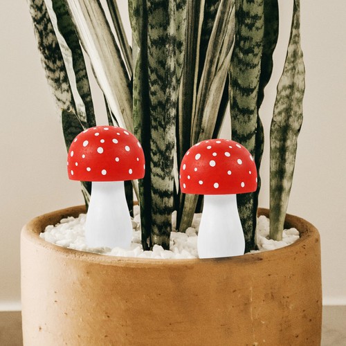 Champignon bois décor - de,