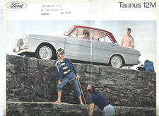 CATALOGUE FORD - FORD TAUNUS 12 M