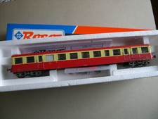 REMORQUE AUTORAIL DECAUVILLE ROCO TOIT ROUGE HO EN BOITE LOT 2469 REF 44627