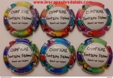6 BELLES CAPSULES CHAMPAGNE FONTAINE SALOME 2020 REF N° 4 a 4e NEWS