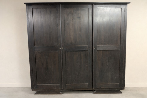Armoire penderie ancienne bois - armoire,