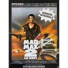 MAD MAX 2: THE ROAD WARRIOR French Movie Poster  - 15x21 in. - 1982 - George Mil