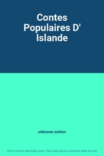 Contes Populaires D' Islande, unknown author
