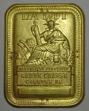 Plaque de métier - Garde