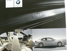 Brochure BMW série 3 coupé garnissage coloris de 2007