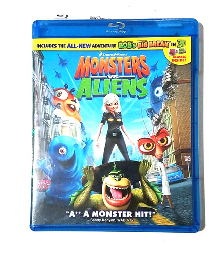 Monsters aliens blu ray - aliens, (blu-ray