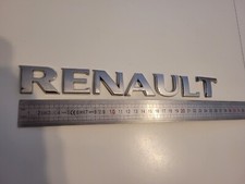 RENAULT sigle emblème logo insigne monogramme badge 