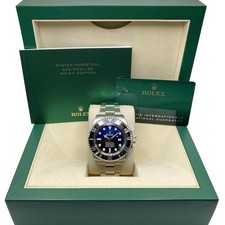 Rolex Sea-Dweller Deepsea 126660 James Cameron Montre Automatique B&P