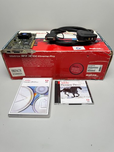 Matrox rtx100 rt x100 xp - matrox,