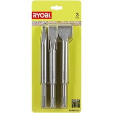 RYOBI - Kit 3 burins SDS+ (1