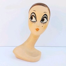 Tete a Chapeau TWIGGY, Modele Depose HUARD 1971, Annees 70 Vintage (N°1)