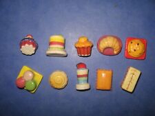 Série complete de 10 feves: Gourmandises du boulanger