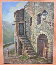 Peinture à l'huile sur toile