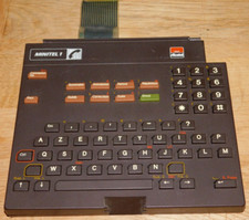POUR PIECES DECORATION vintage ancien CLAVIER MINITEL telic ALCATEL ptt TELECOM
